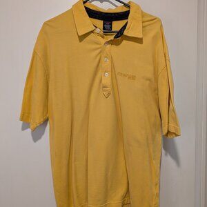 Tommy Hilfiger Tommy Jeans Yellow polo shirt men's XXL